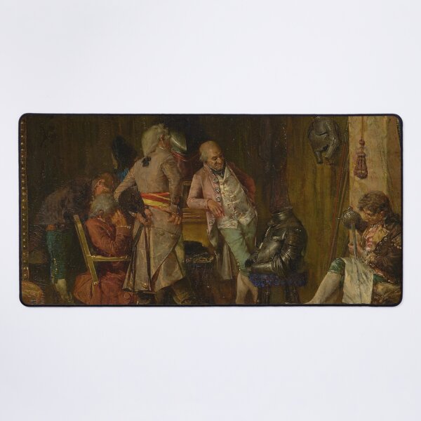 Item preview, Examining Antique Arms | Jose Villegas y Cordero | 1870 Spanish Art designed and sold by CJET.