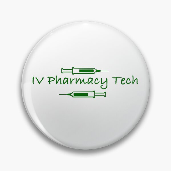 Item preview, Copy of IV Sterile Compounding Infusion Pharmacy Tech Injection Green Icon designed and sold by Eri-chanArt.