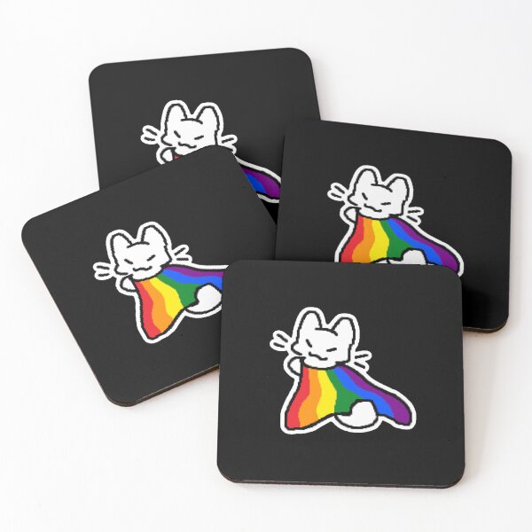 Item preview, pride kitty designed and sold by kippicat.
