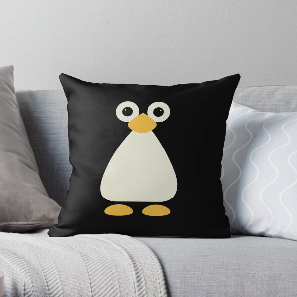 Penguin Throw Pillow
