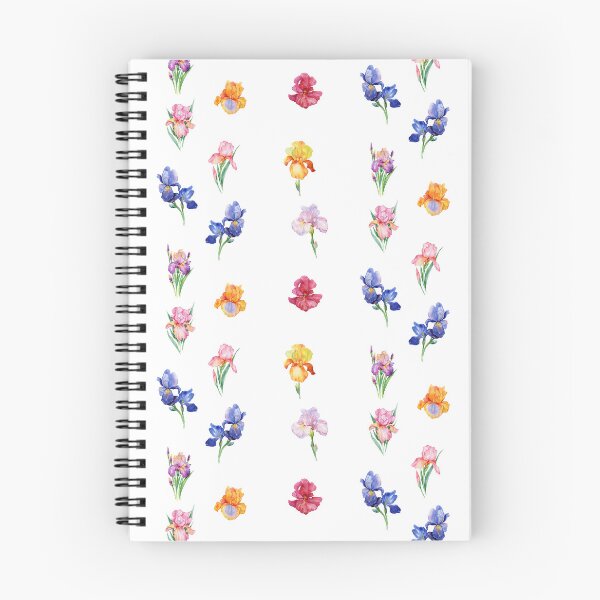 Item preview, Watercolor Iris Flowers Mix designed and sold by silviaol.