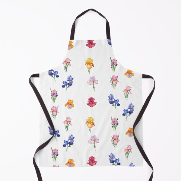 Item preview, Watercolor Iris Flowers Mix designed and sold by silviaol.