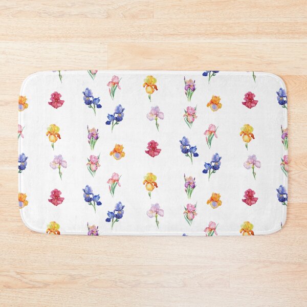Item preview, Watercolor Iris Flowers Mix designed and sold by silviaol.