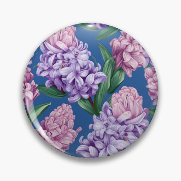 Item preview, Purple floral pattern  designed and sold by florallover444.