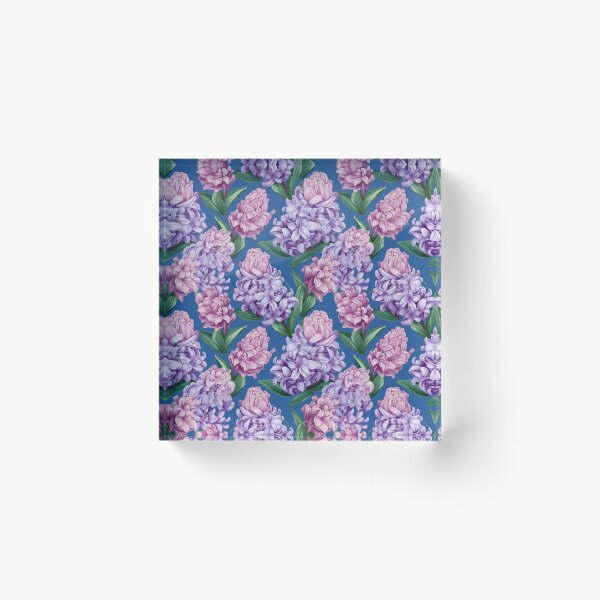 Item preview, Purple floral pattern  designed and sold by florallover444.