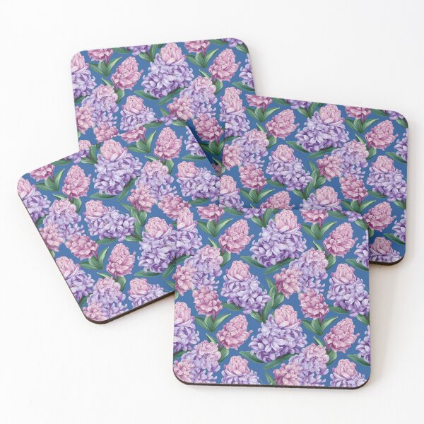 Item preview, Purple floral pattern  designed and sold by florallover444.