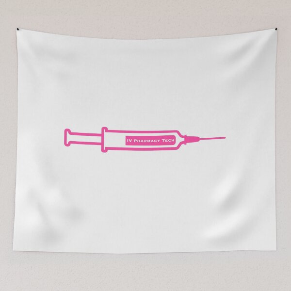 Item preview, IV Sterile Compounding Infusion Pharmacy Tech Injection Pink Icon Single designed and sold by Eri-chanArt.