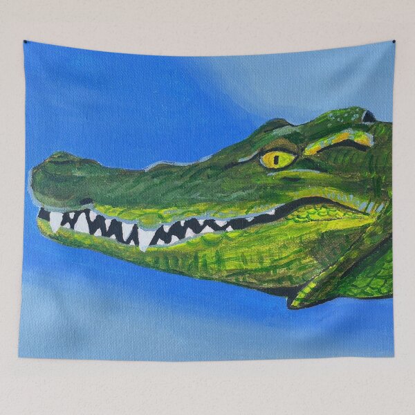 Item preview, grinning crocodile designed and sold by animatedAnn.