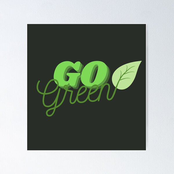Item preview, Go Green designed and sold by pickledpears.