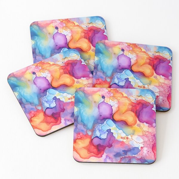 Item preview, Dreamy Rainbow-Hues With Balloon Colors Vibrant Abstract  designed and sold by DEC02.