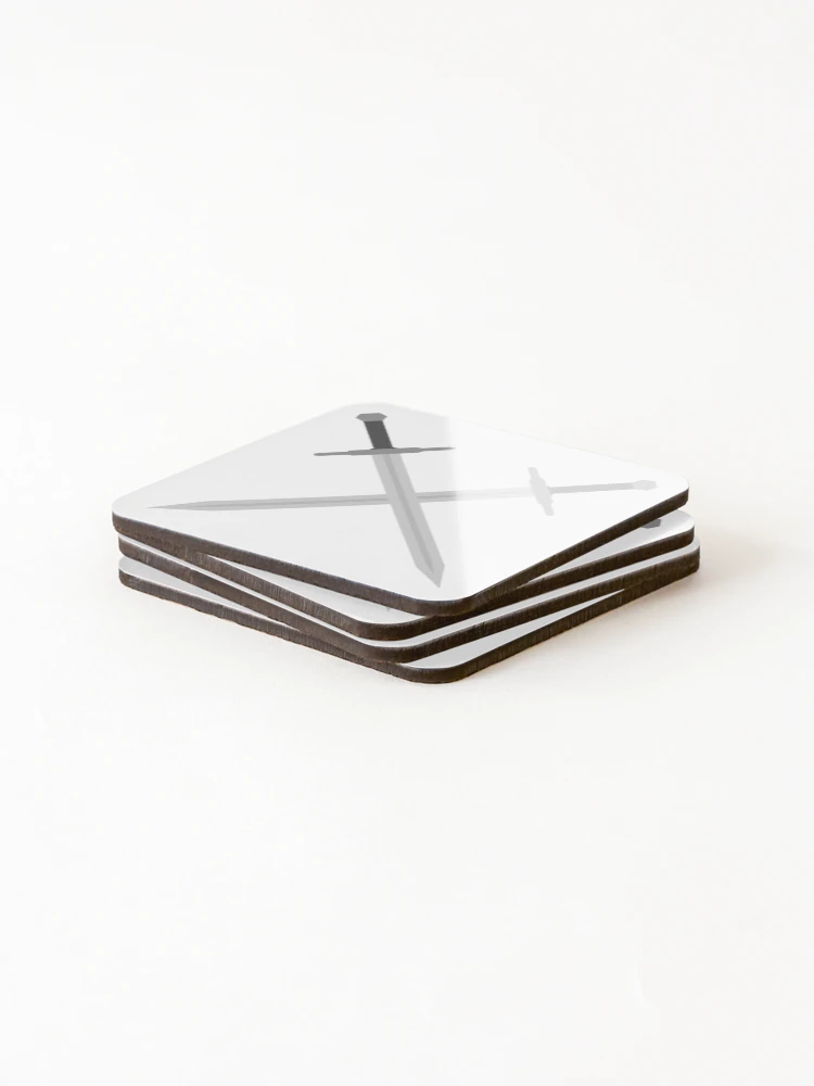 Thumbnail 4 of 5, Coasters (Set of 4), Swords designed and sold by RASUNED.