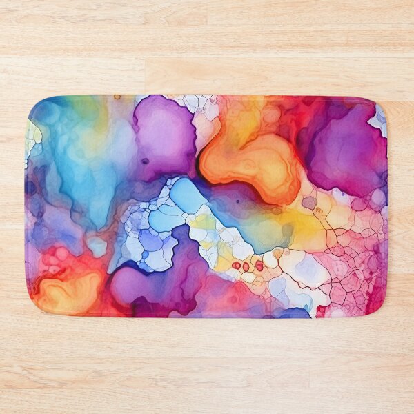 Item preview, Dreamy Rainbow-Hues With Balloon Colors Vibrant Abstract  designed and sold by DEC02.