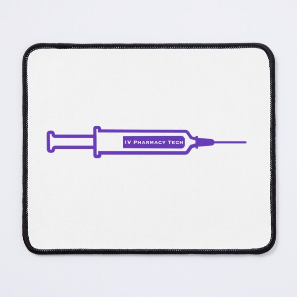 Item preview, IV Sterile Compounding Infusion Pharmacy Tech Injection Purple Icon Single designed and sold by Eri-chanArt.
