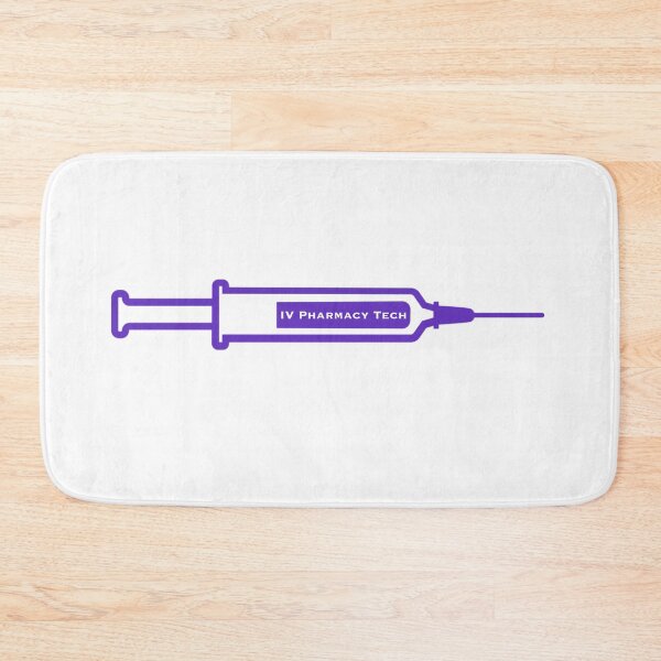 Item preview, IV Sterile Compounding Infusion Pharmacy Tech Injection Purple Icon Single designed and sold by Eri-chanArt.