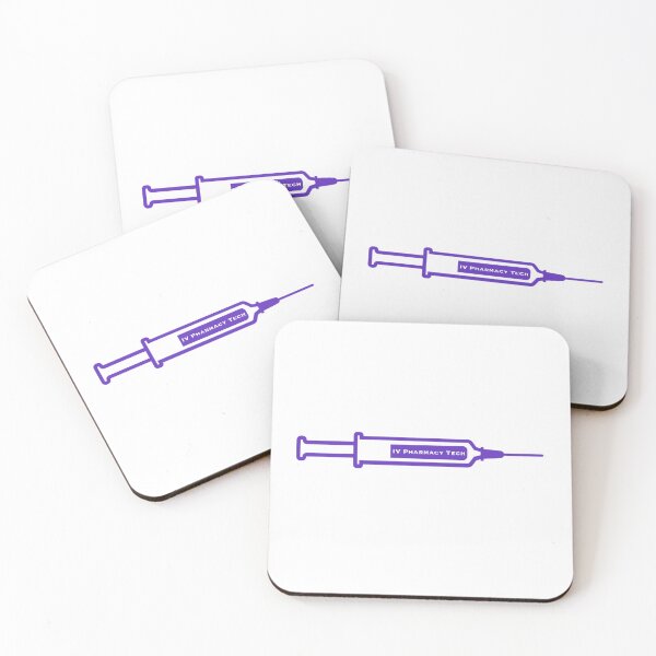 Item preview, IV Sterile Compounding Infusion Pharmacy Tech Injection Purple Icon Single designed and sold by Eri-chanArt.