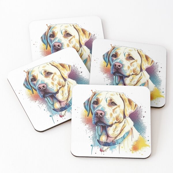 Item preview, Furry Companion: Labrador Retriever Pet masterpiece - Lovable Four-legged Companion in Photo-realistic artwork, great for Dog Lovers designed and sold by DooodleGod.