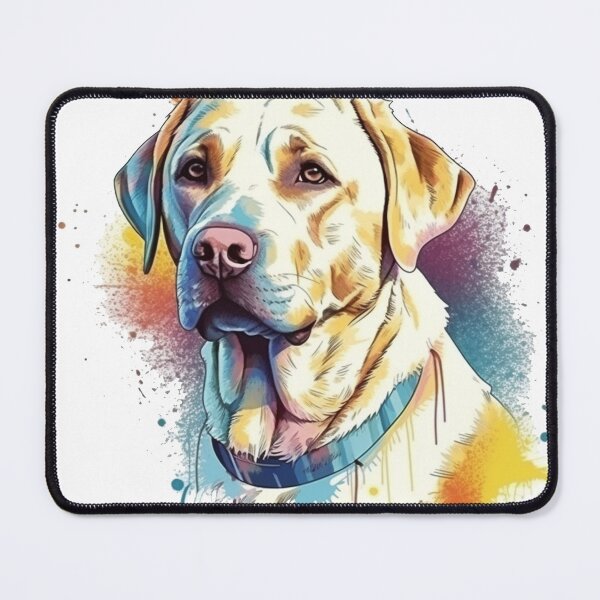 Item preview, Furry Companion: Labrador Retriever Pet masterpiece - Lovable Four-legged Companion in Photo-realistic artwork, great for Dog Lovers designed and sold by DooodleGod.