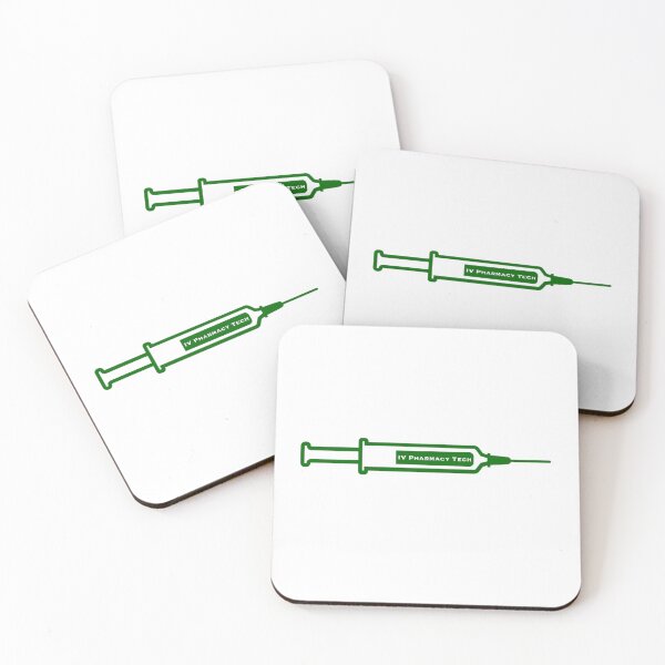 Item preview, IV Sterile Compounding Infusion Pharmacy Tech Injection Green Icon Single designed and sold by Eri-chanArt.