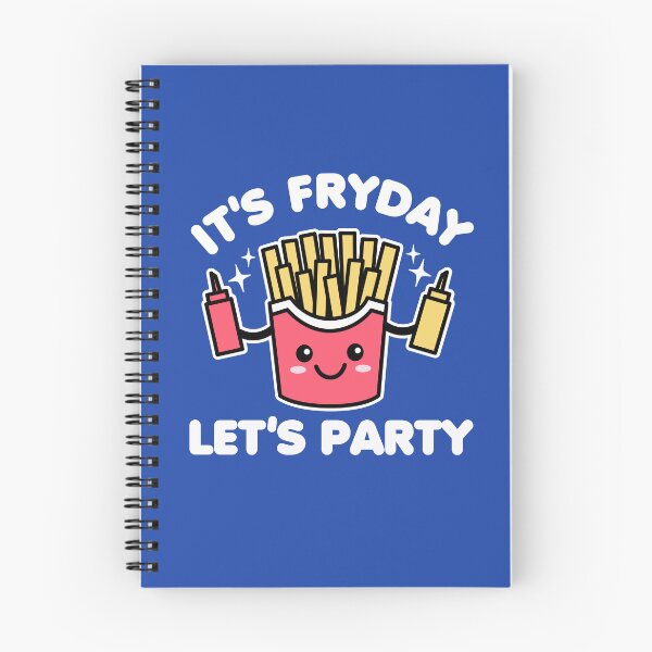 Item preview, It's Fryday French Fry Friday Cute Kawaii Design designed and sold by DetourShirts.