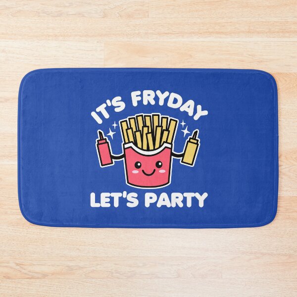 Item preview, It's Fryday French Fry Friday Cute Kawaii Design designed and sold by DetourShirts.