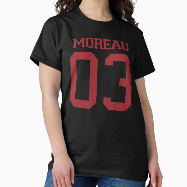Item preview, Edgar Allan Moreau jersey in red designed and sold by mimoir.