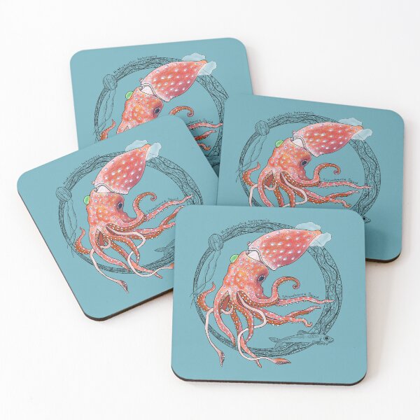 Item preview, Strawberry Squid  designed and sold by mernstw.