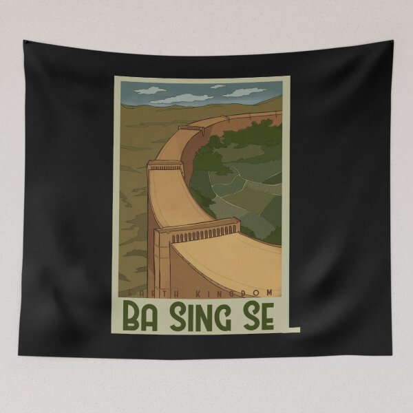 Item preview,  Ba Sing Se Travel Poster  designed and sold by ClaireNola.