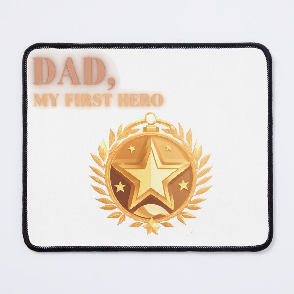 Item preview, Dad, My First Hero designed and sold by WASjourney.