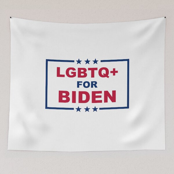 Item preview, LGBTQ for Biden Pride and Political Activism  designed and sold by The Junto Shop.