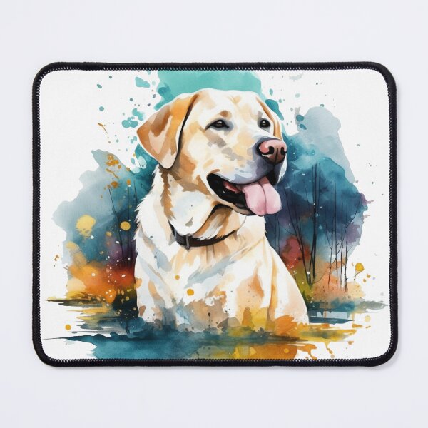 Item preview, Labrador Dreams: artistic Dog Lover Apparel & Accessories - Furry and Friendly Labrador Retriever artwork designed and sold by DooodleGod.