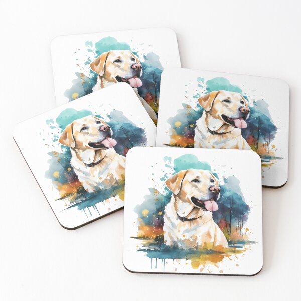 Item preview, Labrador Dreams: artistic Dog Lover Apparel & Accessories - Furry and Friendly Labrador Retriever artwork designed and sold by DooodleGod.