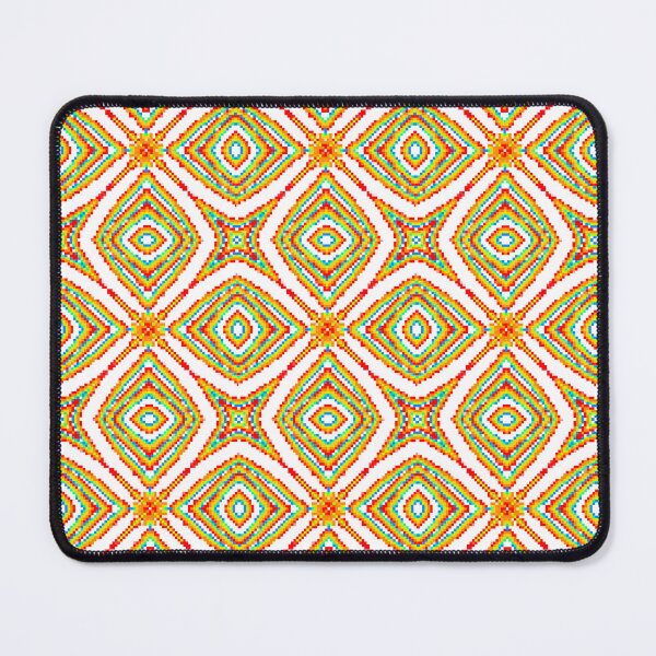 Item preview, Rainbow pixel Mandala designed and sold by DeisoriDoodles.