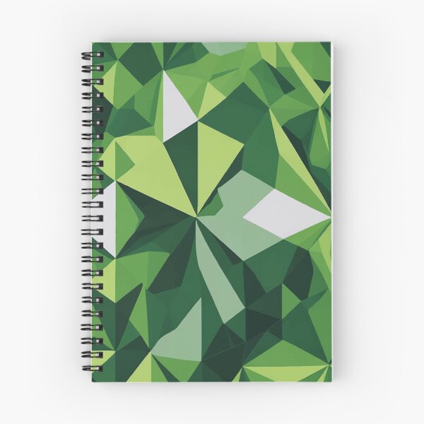 Item preview, Green 3d geometric design designed and sold by UNICORNSPOD.