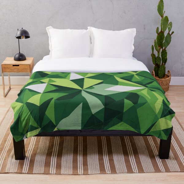 Item preview, Green 3d geometric design designed and sold by UNICORNSPOD.