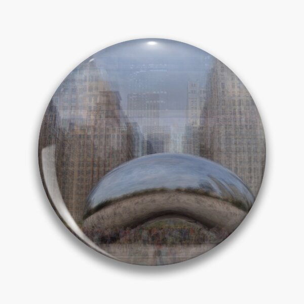 Item preview, Cloud Gate, Chicago Bean Overlay designed and sold by Steven Socha.