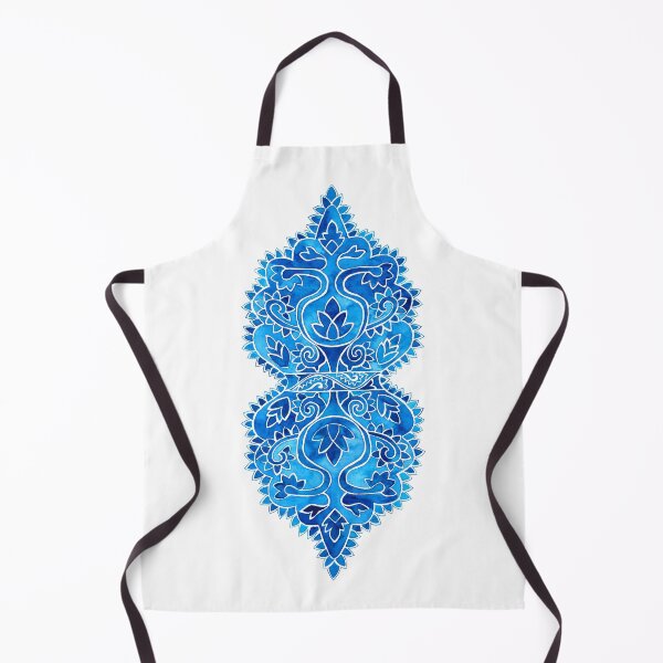 Item preview, Blue Mesogeia Floral Art designed and sold by Ariadne Kritonos.