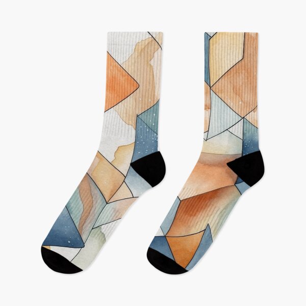 Item preview, Aesthetic Geometric watercolor pattern designed and sold by DaisyMarroquin.