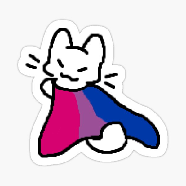 Aperçu de l'œuvre minou bisexuel créée et vendue par kippicat.