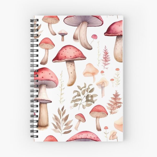 Item preview, Rustic Mushroom Meadow - Cottagecore Delight Pattern designed and sold by mp0914.