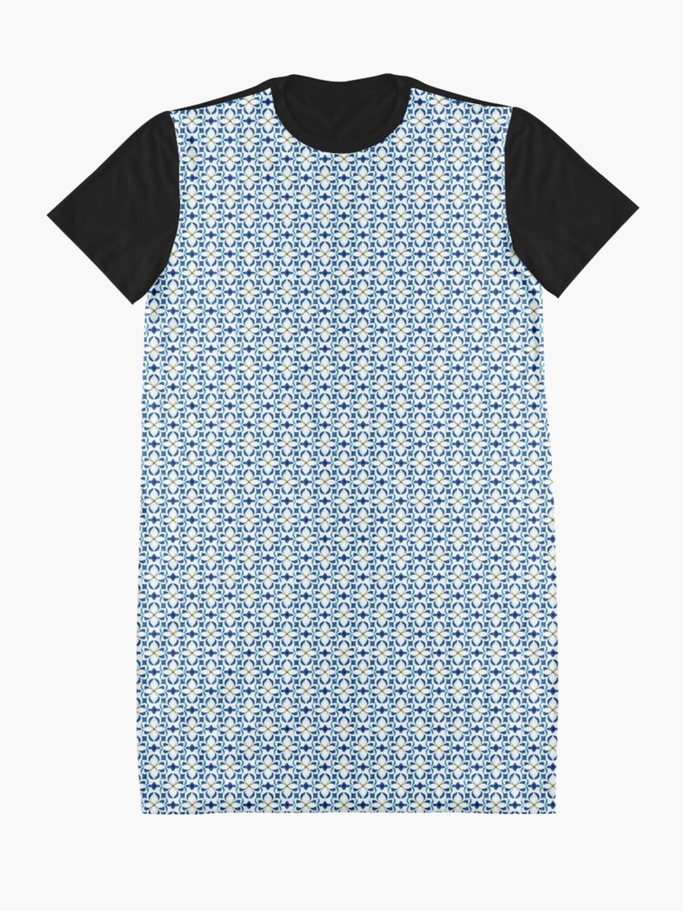 Thumbnail 3 of 5, Graphic T-Shirt Dress, Flower Pattern "Jeffrey" designed and sold by Patterns For Products.