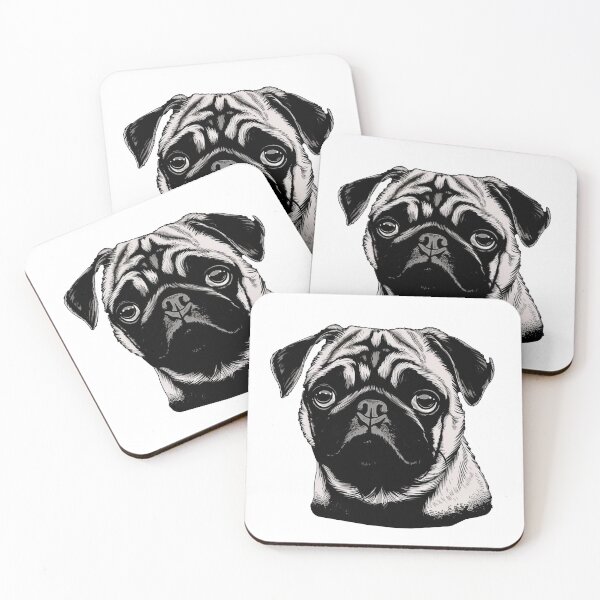 Item preview, Pet Companion: Minimalist Pug artwork by PugLove Co designed and sold by DooodleGod.