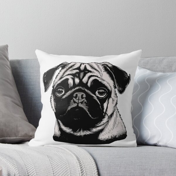 Item preview, Pet Companion: Minimalist Pug artwork by PugLove Co designed and sold by DooodleGod.