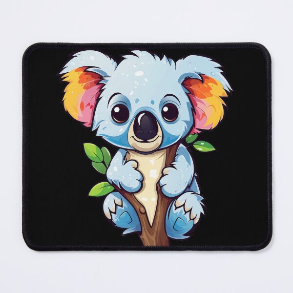 Item preview, Koala Cuteness: Sticker of a Playful Tree-Dweller designed and sold by BlahNM505.