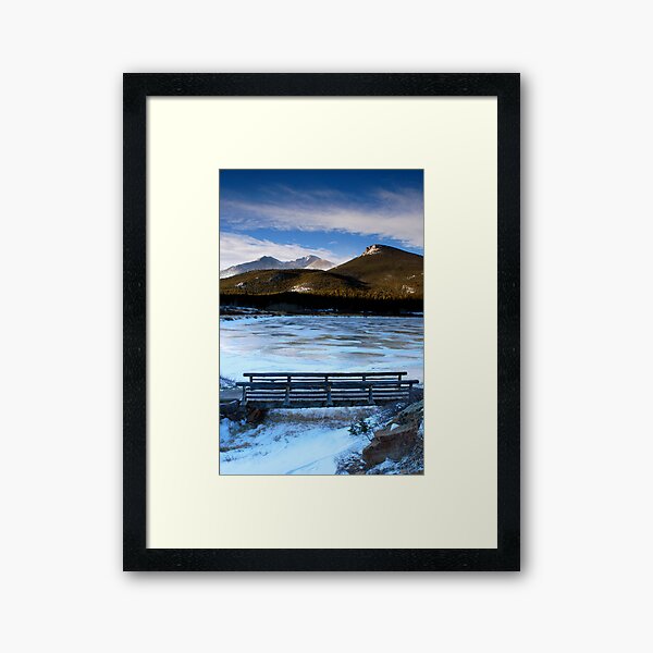 Lily Lake Framed Art Print