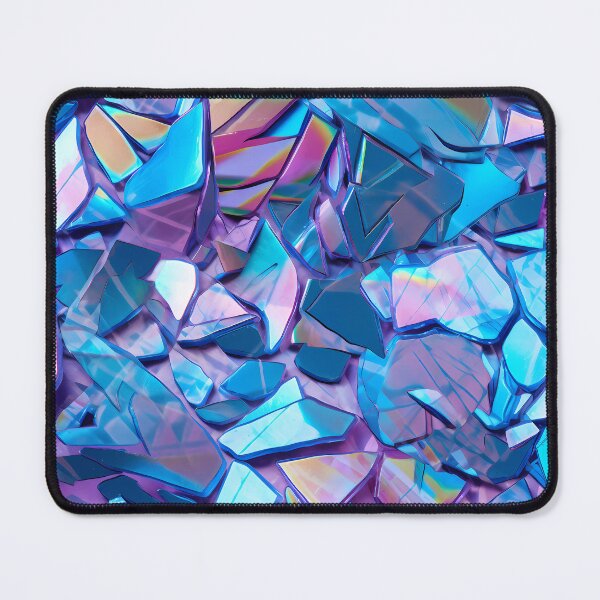 Item preview, Metallic holographic shards 3D style, hologram designed and sold by Nosy is Everything.