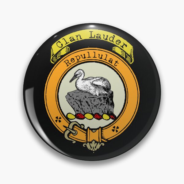 Item preview, Lauder Clan Scottish Surname crest designed and sold by BagTown Clans.