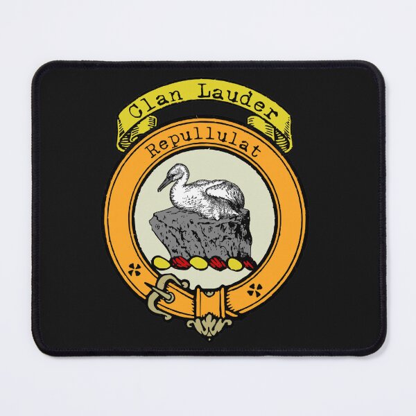 Item preview, Lauder Clan Scottish Surname crest designed and sold by BagTown Clans.