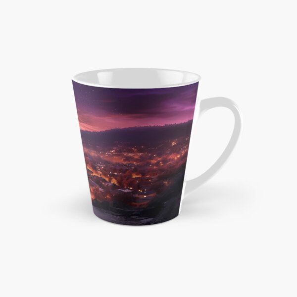 Item preview, Nightfall Reflections: Awe-Inspiring Townscape designed and sold by Stickityboo.