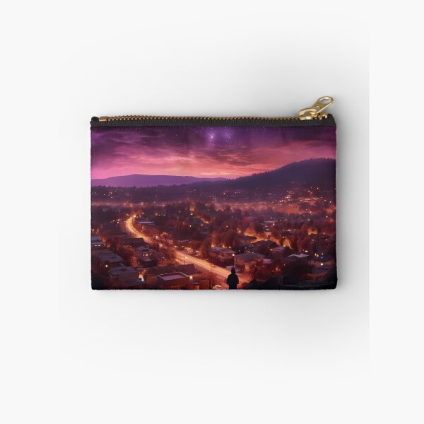 Item preview, Nightfall Reflections: Awe-Inspiring Townscape designed and sold by Stickityboo.