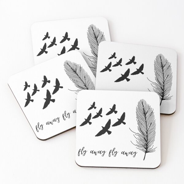 Item preview, Fly Away Fly Away Feather designed and sold by indepthdesigns.
